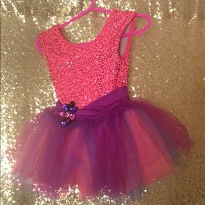 Applique in glass and is all worked in sequins.